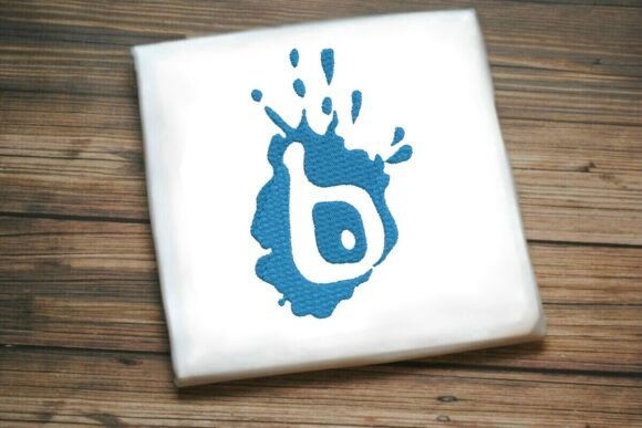 Paint Splash Monogram b