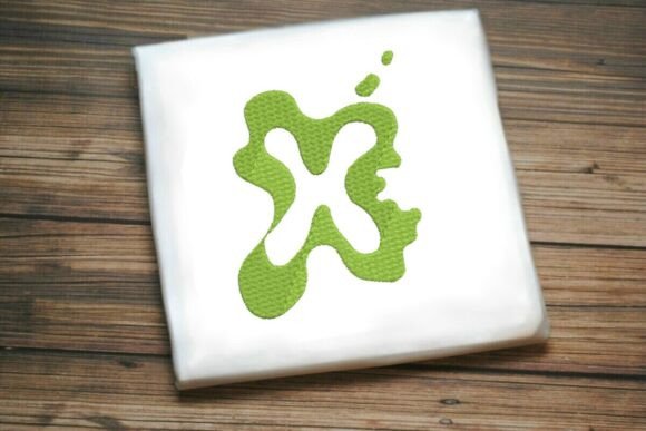 Paint Splash Monogram x